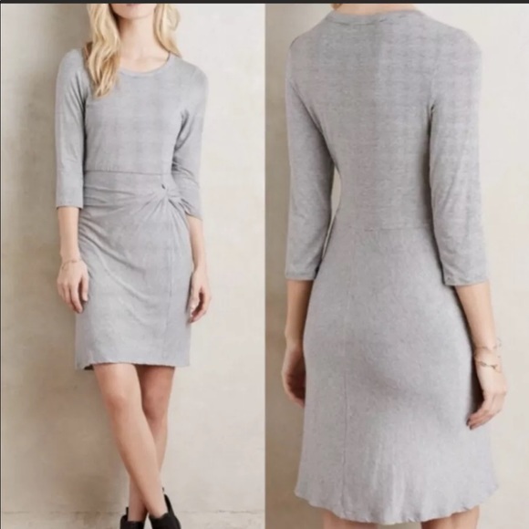 Anthropologie Dresses & Skirts - Anthropologie Amandi side knot striped dress M